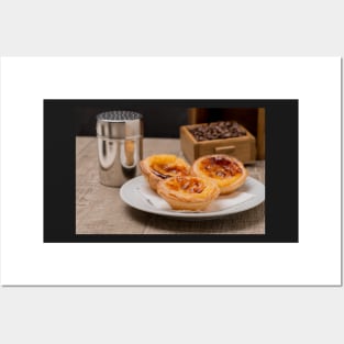 Portuguese Custard Tarts Posters and Art